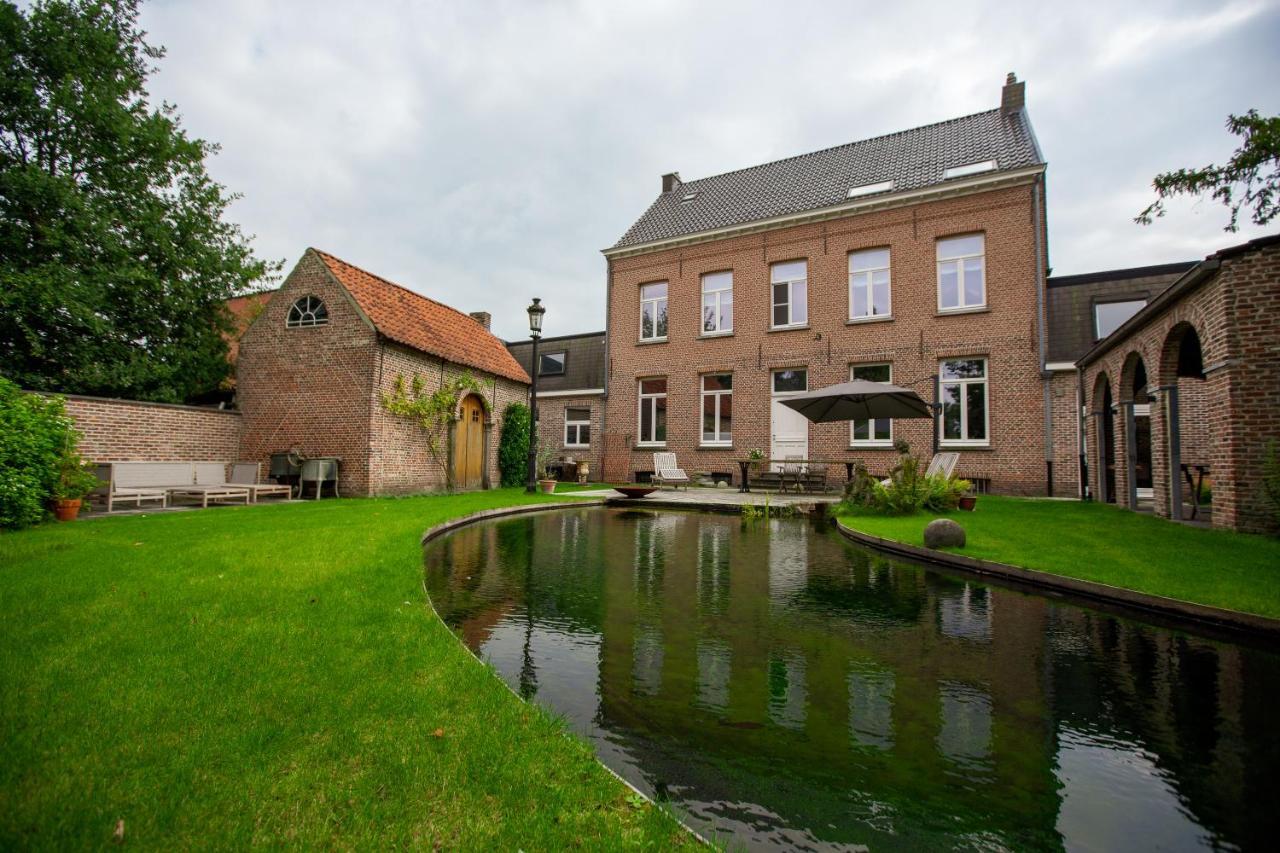 Amand'Eau - Zwemvijver, Zonneterras, Grote Tuin Sint-Amands Dış mekan fotoğraf